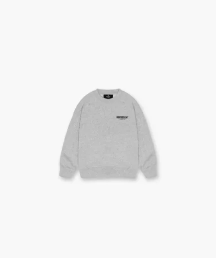 Represent Mini Owners Club Ash Grey Sweatshirt